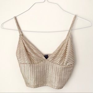 Mystique Boutique Sparkly Women’s Crop Top - M